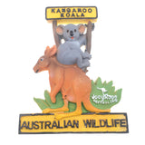 Kangaroo Koala Australia Fridge Magnet 3D Resin