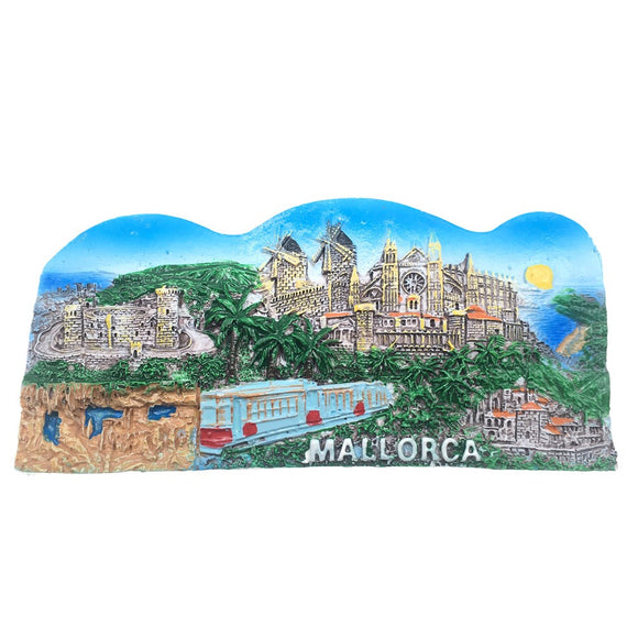 Mallorca Spain Fridge Magnet 3D Resin