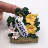 Saipan USA America Fridge Magnet 3D Resin