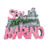 San Marino Fridge Magnet 3D Resin