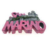 San Marino Fridge Magnet 3D Resin