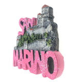 San Marino Fridge Magnet 3D Resin