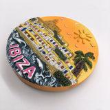 Ibiza Spain Fridge Magnet 3D Resin