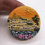 Ibiza Spain Fridge Magnet 3D Resin