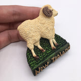 Sheep New Zealand Fridge Magnet 3D Resin