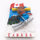 Canada Fridge Magnet 3D Resin