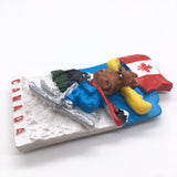 Canada Fridge Magnet 3D Resin