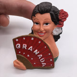 Granada Spain Fridge Magnet 3D Resin