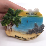 Koh Samui Thailand Fridge Magnet 3D Resin