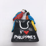 Parrot Philippines Fridge Magnet 3D Resin