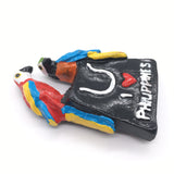 Parrot Philippines Fridge Magnet 3D Resin