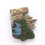 Angkor Wat Cambodia Fridge Magnet 3D Resin