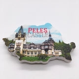 Sinaia Peles Castle Romania Fridge Magnet 3D Resin