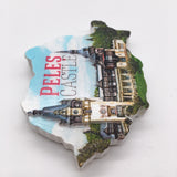 Sinaia Peles Castle Romania Fridge Magnet 3D Resin