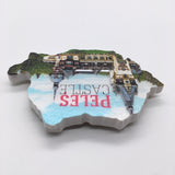 Sinaia Peles Castle Romania Fridge Magnet 3D Resin