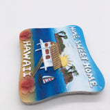 Hawaii USA America Fridge Magnet 3D Resin