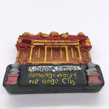 Khoo Kongsi Penang Malaysia Fridge Magnet 3D Resin