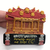 Khoo Kongsi Penang Malaysia Fridge Magnet 3D Resin