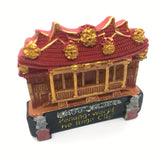 Khoo Kongsi Penang Malaysia Fridge Magnet 3D Resin