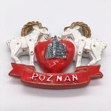 Poznan Poland Fridge Magnet 3D Resin