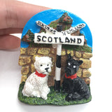 Scotland England UK Fridge Magnet 3D Resin