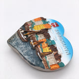 Copenhagen Denmark Fridge Magnet 3D Resin