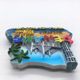 Penang Malaysia Fridge Magnet 3D Resin