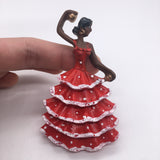 Barcelona Dancing Girl Spain Fridge Magnet 3D Resin