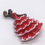 Barcelona Dancing Girl Spain Fridge Magnet 3D Resin