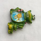 Crete Frog Greece Fridge Magnet 3D Resin