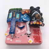 Kaohsiung Taiwan China Fridge Magnet 3D Resin