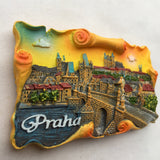 Charles Bridge Prague Czech Fridge Magnet 3D Resin