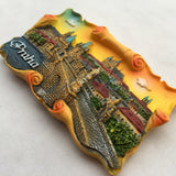 Charles Bridge Prague Czech Fridge Magnet 3D Resin