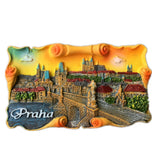 Charles Bridge Prague Czech Fridge Magnet 3D Resin