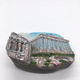 Acropolis Athens Greece Fridge Magnet 3D Resin