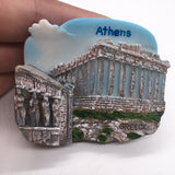 Acropolis Athens Greece Fridge Magnet 3D Resin