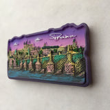 Prague Czech Fridge Magnet 3D Resin