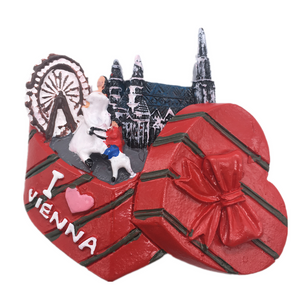 Vienna Austria Fridge Magnet 3D Resin