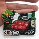 Sushi Food South Korea Fridge Magnet 3D Resin