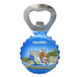 Sofia Bulgaria Fridge Magnet Bottle Opener 3D Resin