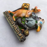 Wildlife Australia Fridge Magnet 3D Resin