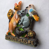 Wildlife Australia Fridge Magnet 3D Resin