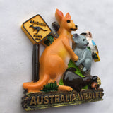 Wildlife Australia Fridge Magnet 3D Resin