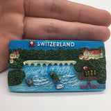 Rhine falls Switzerland Fridge Magnet 3D Resin