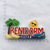 Benidorm Spain Fridge Magnet 3D Resin