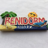 Benidorm Spain Fridge Magnet 3D Resin