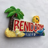 Benidorm Spain Fridge Magnet 3D Resin