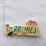 Torrevieja Spain Fridge Magnet 3D Resin