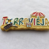 Torrevieja Spain Fridge Magnet 3D Resin