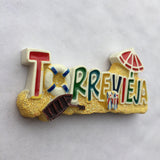 Torrevieja Spain Fridge Magnet 3D Resin